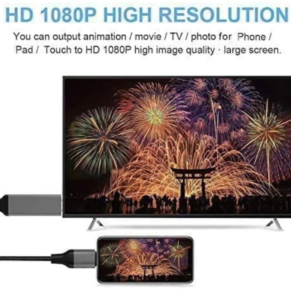 Lightning to HDMI Adapter for Phone to TV